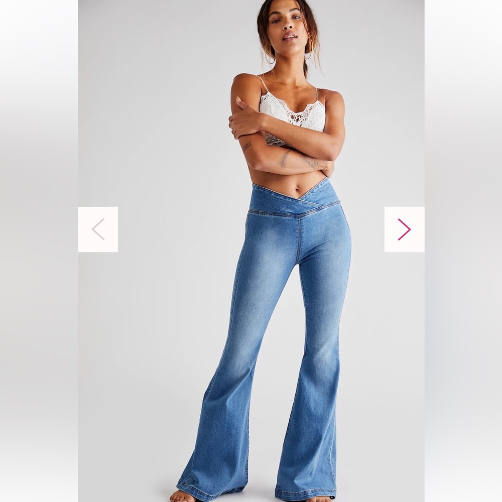 Free People Venice Beach Flare Jeans